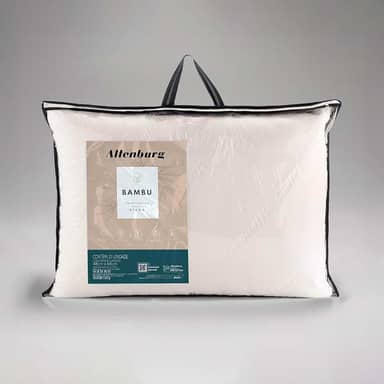 Travesseiro Bambu Visco Altenburg - 48cm x 68cm - Branco