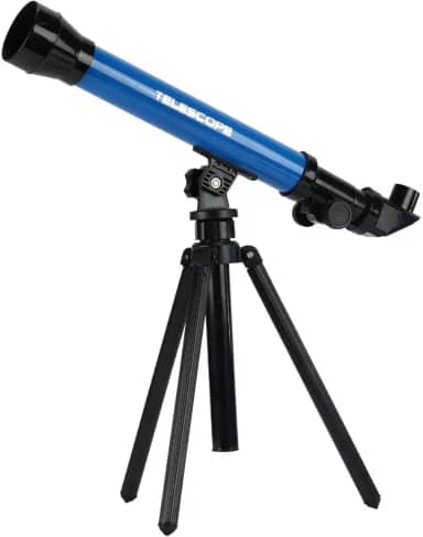 Brinquedo Telescópio Infantil com Tripé e 3 Oculares Resistente Fácil de Montar