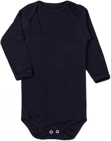 Body para Bebê Manga Longa Em Suedine Básico Até 12 Meses Loja Era Uma Vez