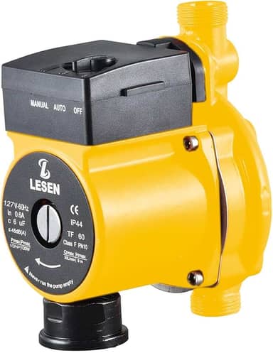 Bomba Pressurizadora Automática Life 1/3HP 127V, para Aumentar Pressão de Água em Residências, Aquecedores e Caixas d'Água – Modelo ZX008E, Silenciosa e Econômica