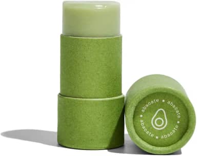 B.O.B Bars Over Bottles Lip Balm Abacate | Natural, vegano, livre de crueldade, sustentável, livre de plástico, waterless, hidrata e repara a pele dos lábios