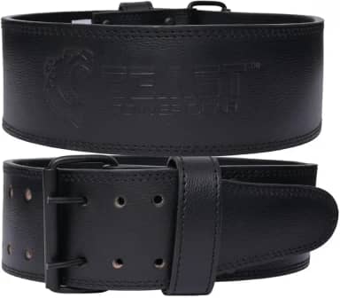 Beast Power Gear Cintos de levantamento de peso – Alça livre de 10 cm de largura e 10 mm de espessura para halterofilismo, musculação, cinto de musculação, cinto de ginástica com suporte superior para