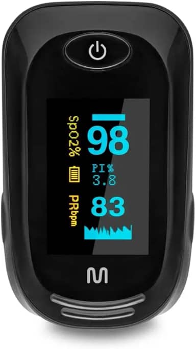 Oxímetro de Pulso 2 Pilhas AAA Multi Saúde - HC261