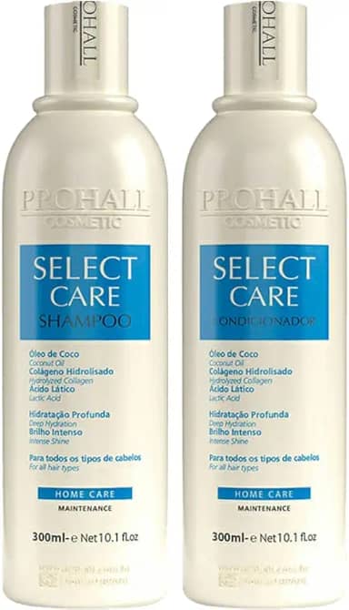 Prohall Cosmetic Select Care - Kit Manutenção Pós Progressiva Duo (2 Produtos)