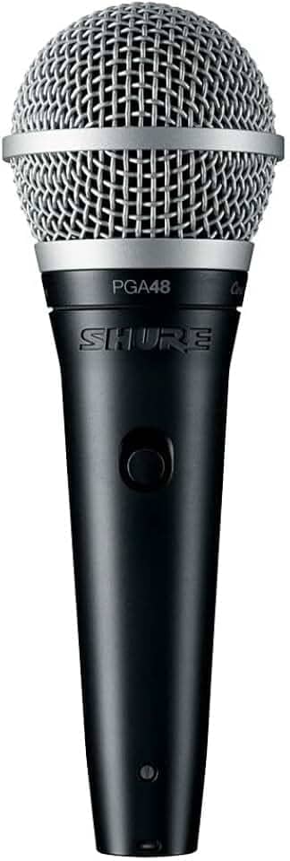 Shure PGA48-LC Microfone de Mão Dinâmico Cardióide para Vocais