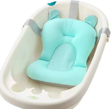 Almofada de Banho Para Bebe Com Alças de Segurança