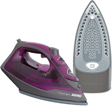 Ferro a Vapor Arno Powergliss com Base Cerâmica Xglide, 1520W, Roxo, FPO1 110V