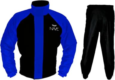 Capa de chuva motoqueiro conjunto nylon emborrachado nave (EXG)