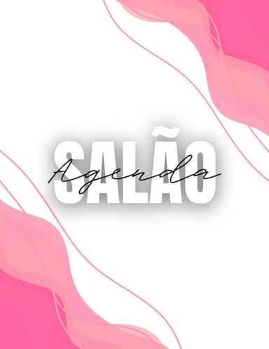 Agenda para Salão de Beleza: Planejador Mensal e Diário Sem Data com Intervalos de 15 Minutos: 21,5 x 28 cm, com Seção de Notas e Total de Vendas | Organizador para Salões de Cabelo, Cílios e Unhas