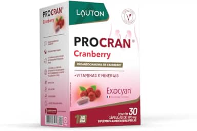 PROCRAN® Cranberry com Vitamina C + E + Zinco e Selênio (Clinical Series) 30 Cps - Lauton