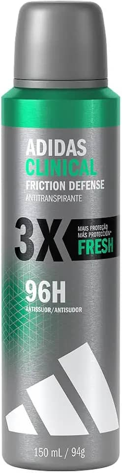 Desodorante Adidas Clinical Masculino Aerossol Antitranspirante Fresh 150ml
