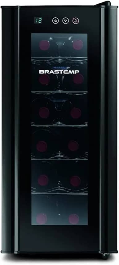 Adega Brastemp 12 Garrafas com painel touch - BZC12BE 110V