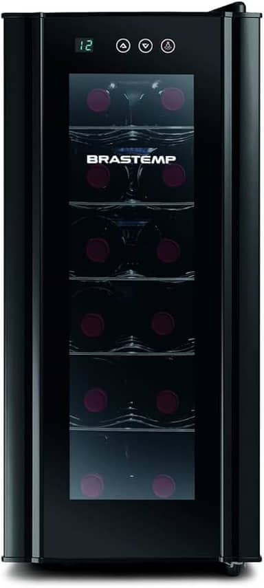 Adega Brastemp 12 Garrafas com painel touch - BZC12BE 110V