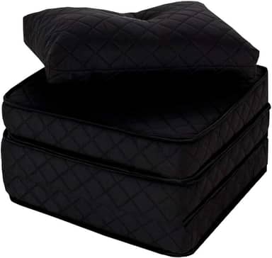 Puff Colchonete Dobrável/Sofa 3 em 1 Espuma D33 + Travesseiro Solteiro BF Colchões