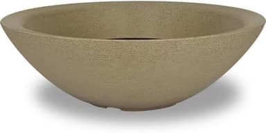 Vaso Bacia Grande Polieitleno Decorativo Planta Rosa do Deserto Cactos Suculentas N4 (Palha)