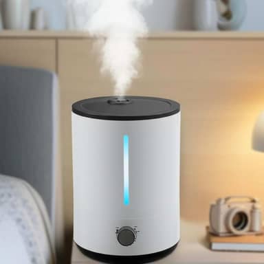 Umidificador De Ar Grande Ultrassônico 4 Litros Ambiente Profissional 16 horas Silencioso Aromatizador Rinite Sinusite