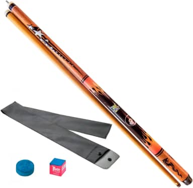 Taco de Sinuca Desmontável Bola 8 Preto Tacos Brasil