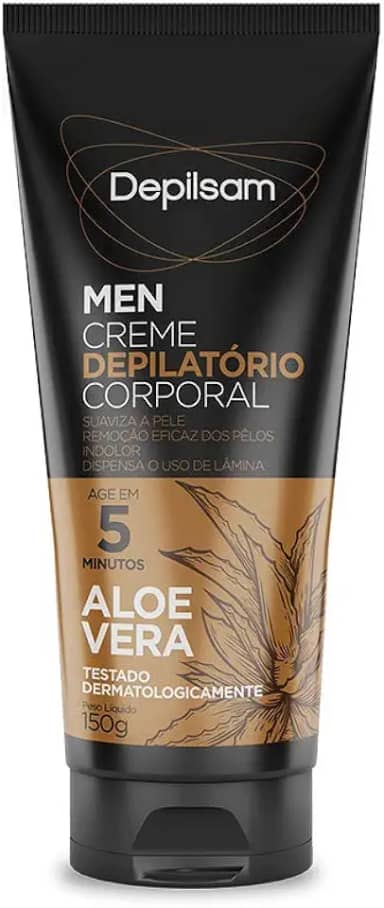 Creme Depilatório Corporal Mens Sport Caixa 12, Depilsam, 150g