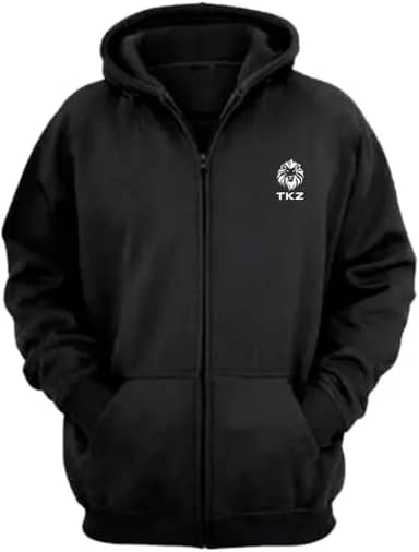 Moletom Agasalho Unissex Aberto Capuz e Ziper