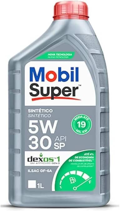 Óleo Mobil 5w30 Sintético Lubrificante para Carro Original Kit Revisão e Trocas Original Mobil (1 Litro) (4)