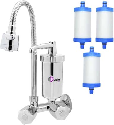 Torneira Com Filtro Cozinha Parede Gourmet + 2 Refil Extra