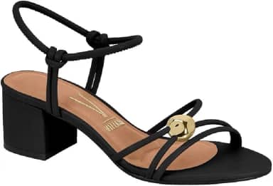 Sandália Salto Bloco Vizzano 62911192 Feminino