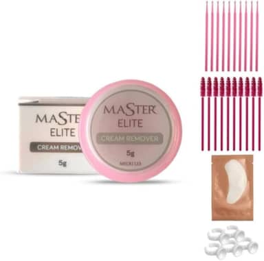 Creme Removedor Cola Master Elite Morango 5g Extensão Cílios