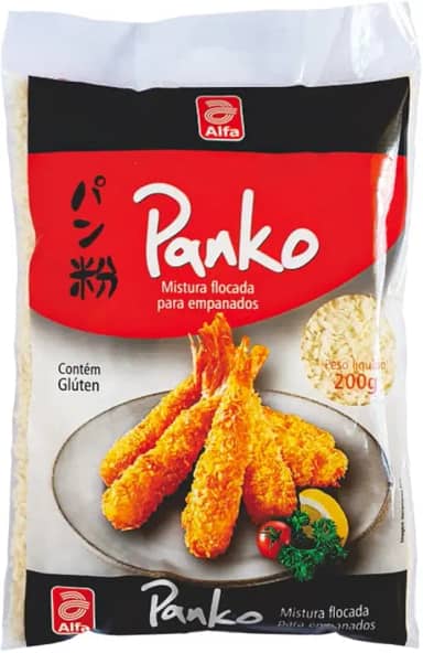 Farinha Panko Flocada Alfa 200g