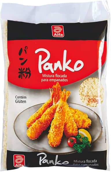 Farinha Panko Flocada Alfa 200g