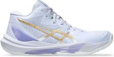 Tênis de vôlei feminino Sky Elite FlyteFoam cano médio 3, Azul desbotado/champanhe, 40