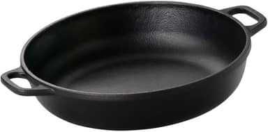 Frigideira Sautoir Ferro Fundido Alça Ferro Santana 24 Cm