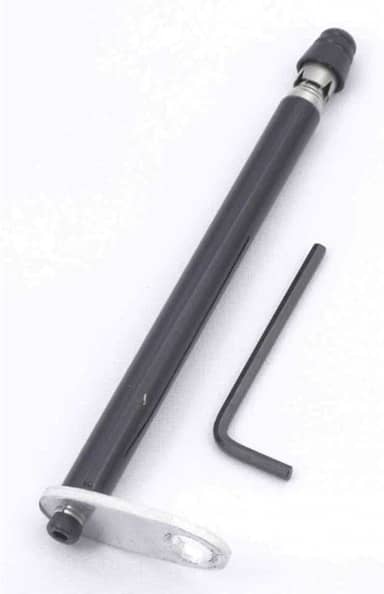 Antena Corta Pipa 7 Est P/Retrovisor Spencer Inox Preta