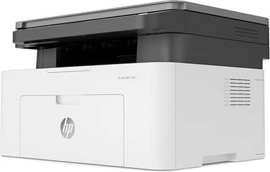 Impressora Multifuncional HP Laser MFP 135a. Tecnologia de impressão Laser. Impressora Perfeito para quem imprime muito. Conectividade: USB. Cor: Branca/Cinza (4ZB82A)
