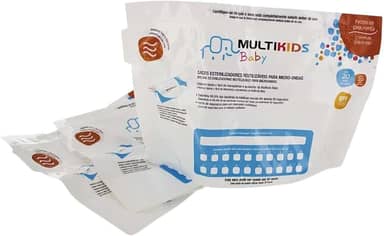 Saquinhos para Esterilizar no Micro-ondas 6 pe�as Multikids Baby - BB157