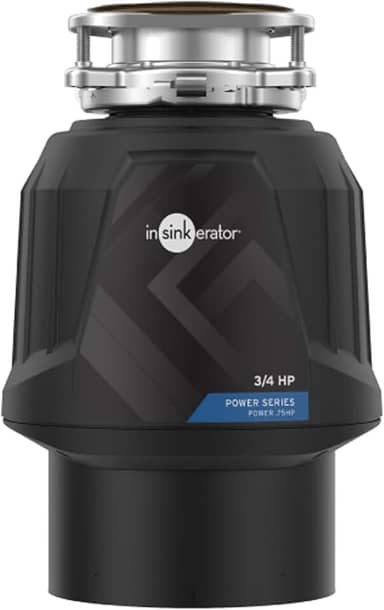 InSinkErator Power Triturador de lixo 0,75 HP, preto