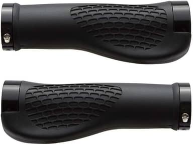 Manopla Bike Bicicleta Mtb Chifre Bar End Anatômica Par