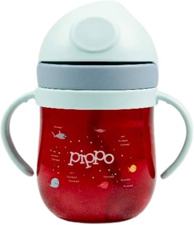 Pippo Copo de Transição Treinamento Bebe Anti Vazamento 250 ml (Fundo do Mar)