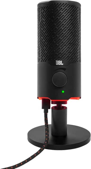 JBL, Microfone Gamer, Quantum Stream, Com Cabo USB, Impedância > 16 Ohms - Preto