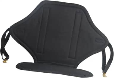 oshhni Assento de caiaque dobrável com apoio para as costas Assento de substituição confortável para pesca ajustável para arquibancadas de barco de pesca