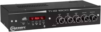 Amplificador Receiver Taramps THS 1800 Classe AB Multi Canal 80 Watts RMS Módulo Amplificador Residencial Comercial