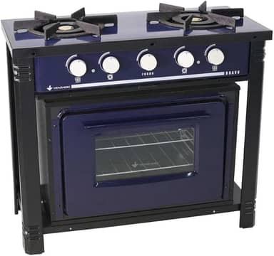 Fogão a Gás Bravo Multicores 2 Bocas Com Forno Br2bf - Venâncio Azul