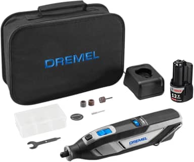 Dremel Micro Retífica 8240 12V com 1 bateria, 5 acessórios e bolsa