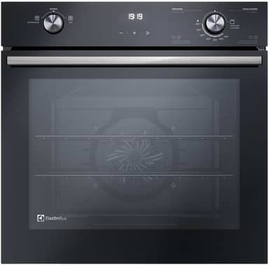 Forno de Embutir Electrolux a Gás 80L Efficient com PerfectCook360 Preto OE8GH 220v