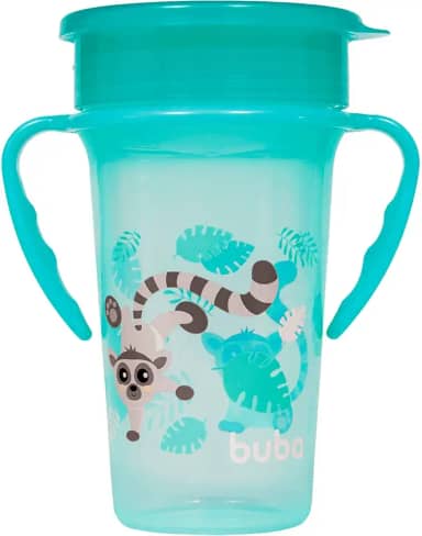 Buba Copo De Treinamento 360º Com Alca - Lemori Verde