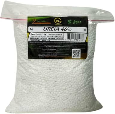 Ureia 46% Fertilizante Em Bolinhas Plantas e Pastagens 1 kg