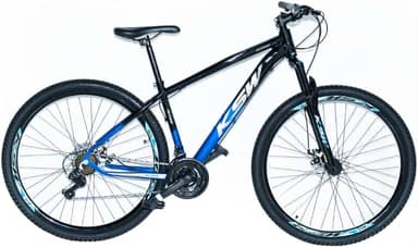 Bicicleta Bike Aro 29 KSX E KSW XLT 200 MTB Alumínio 24V Marchas Rapid Fire - Cabeamento Superior Interno