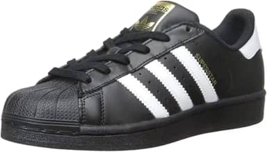 Originals Baby Unisex's Superstar Sneaker, Black/White/Black