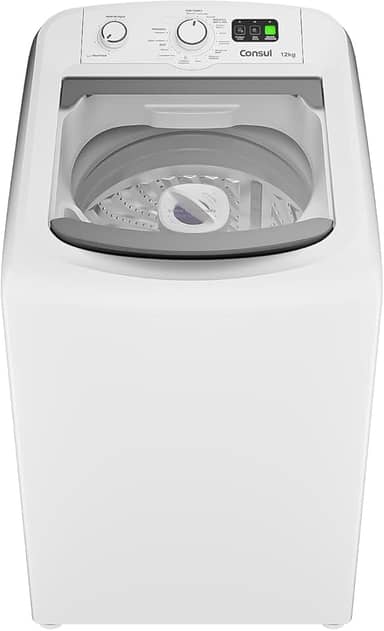 Máquina de Lavar Branca Consul 12kg com Dosagem Econômica e Ciclo Edredom - CWM12AB 220v