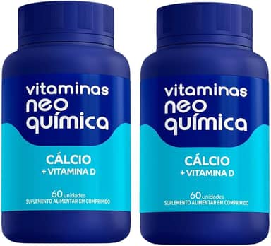 Kit 2 Cálcio + Vitamina D 60 Cápsulas - Neo Química