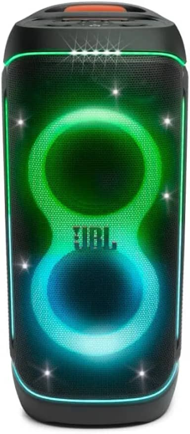 JBL, Caixa de Som, PartyBox Stage 320, Bluetooth, Portátil, Show de Luzes, À Prova de Respingos - 240W RMS